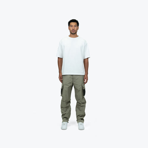 NYLON CARGO PANT - NATURAL PISTACHIO
