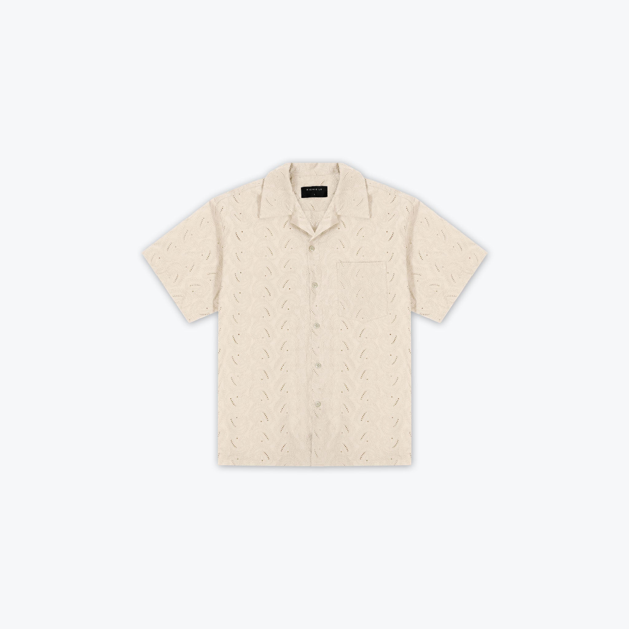 Richie Le paisley resort factory shirt sand