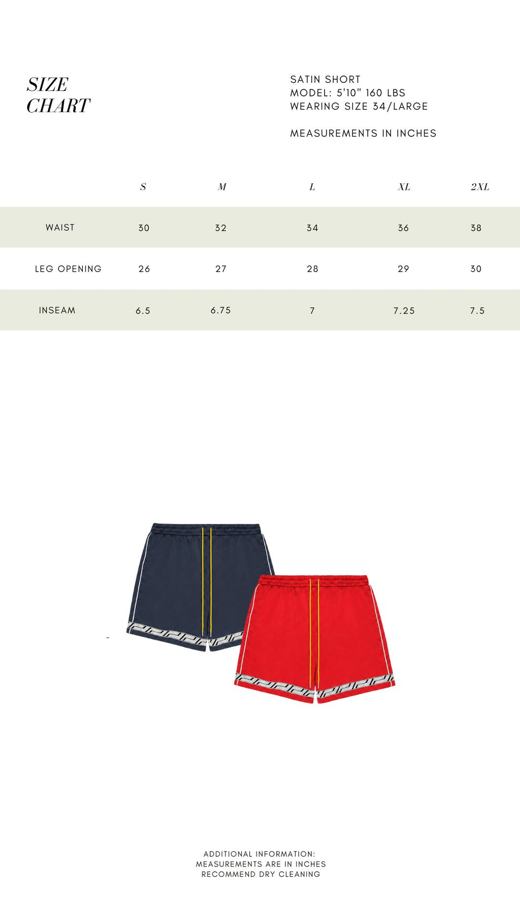 SIGNATURE SATIN SHORTS - NAVY