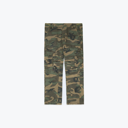 WASHED CAMO CARGO PANT
