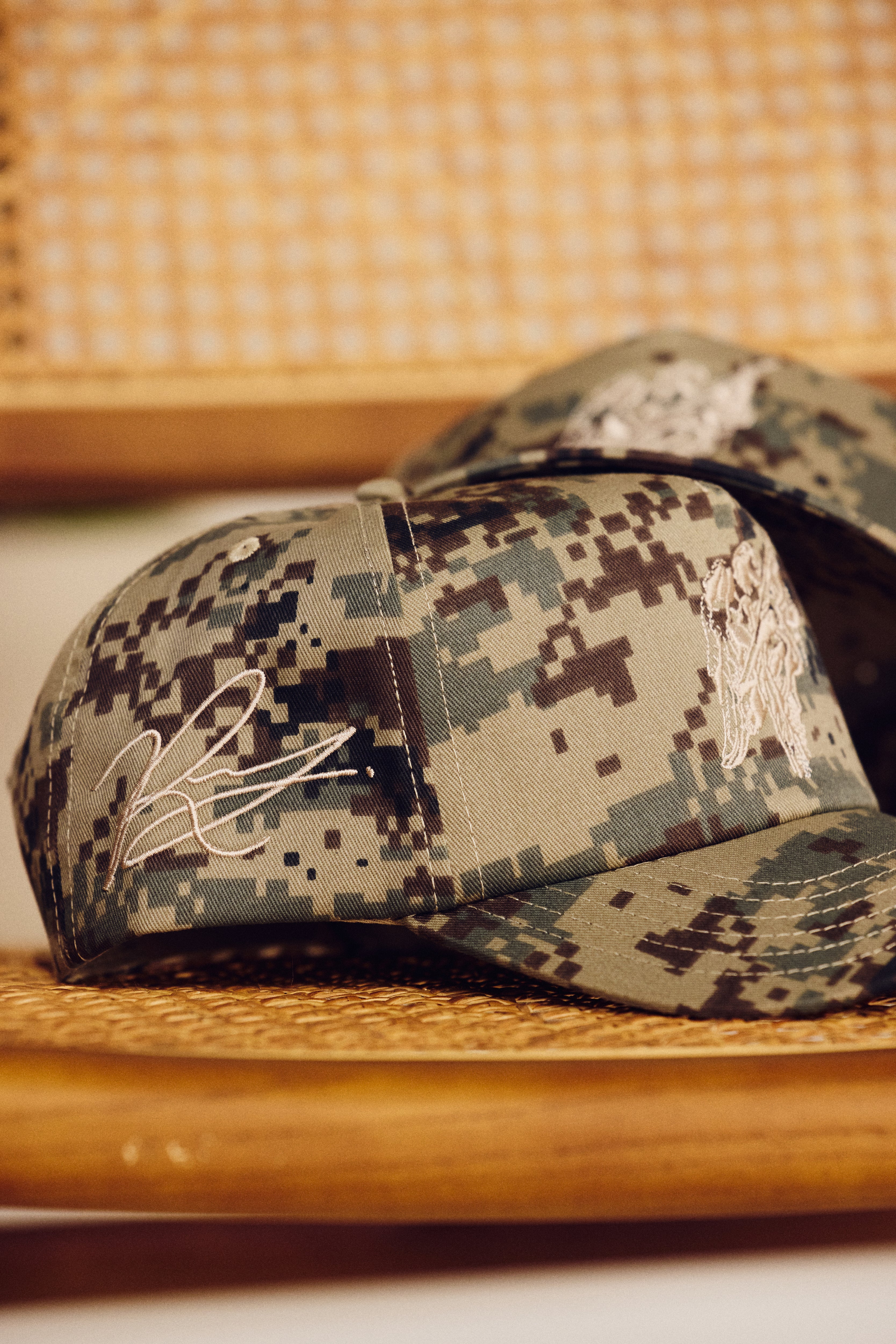 DIGI CAMO ANGEL HAT – RICHIE LE COLLECTION
