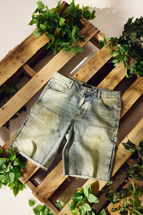 DENIM CARPENTER SHORT