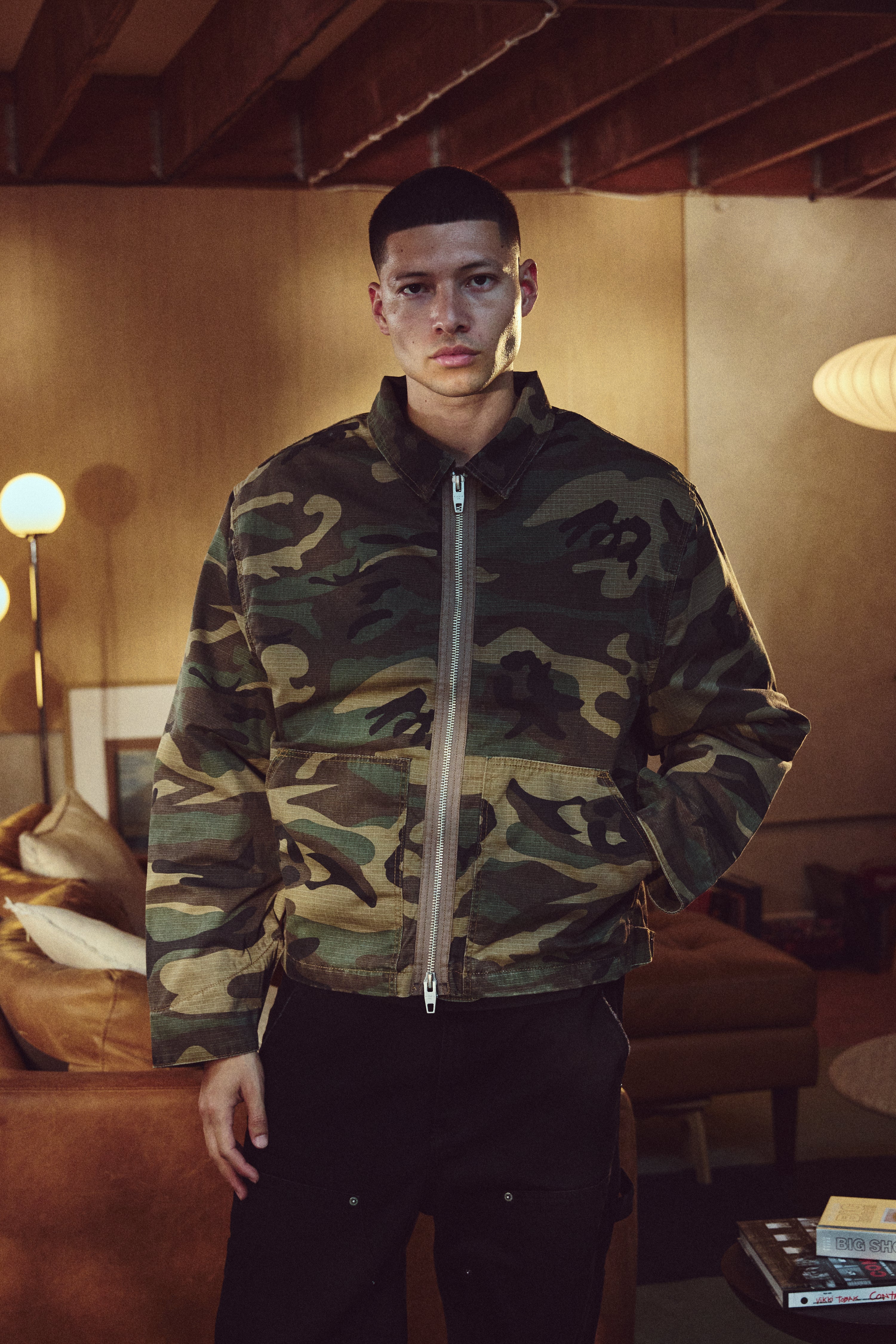 CAMO WORK JACKET