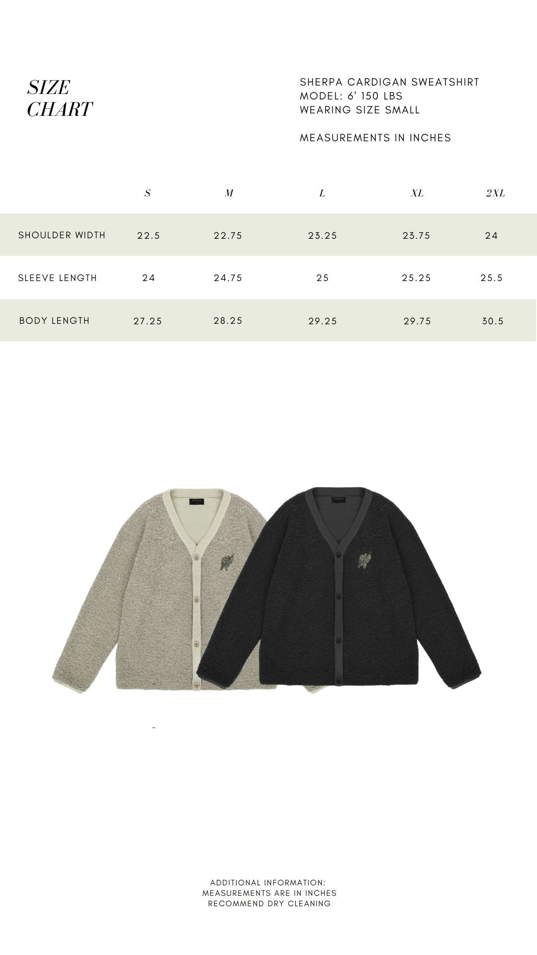 SHERPA CARDIGAN - GREY