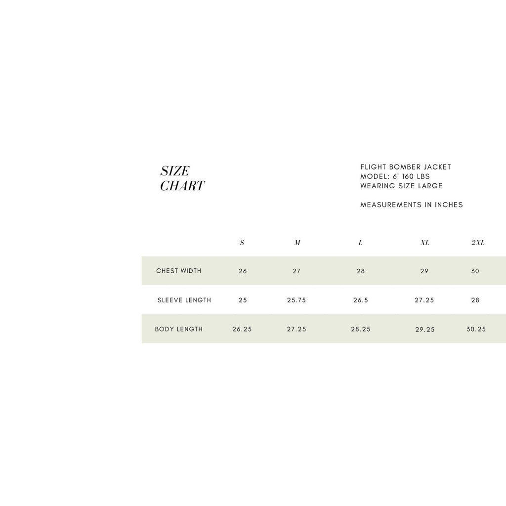 BOMBER FLIGHT JACKET - BLACK