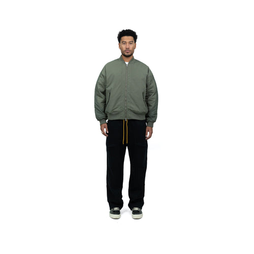 FLIGHT BOMBER JACKET - OLIVE