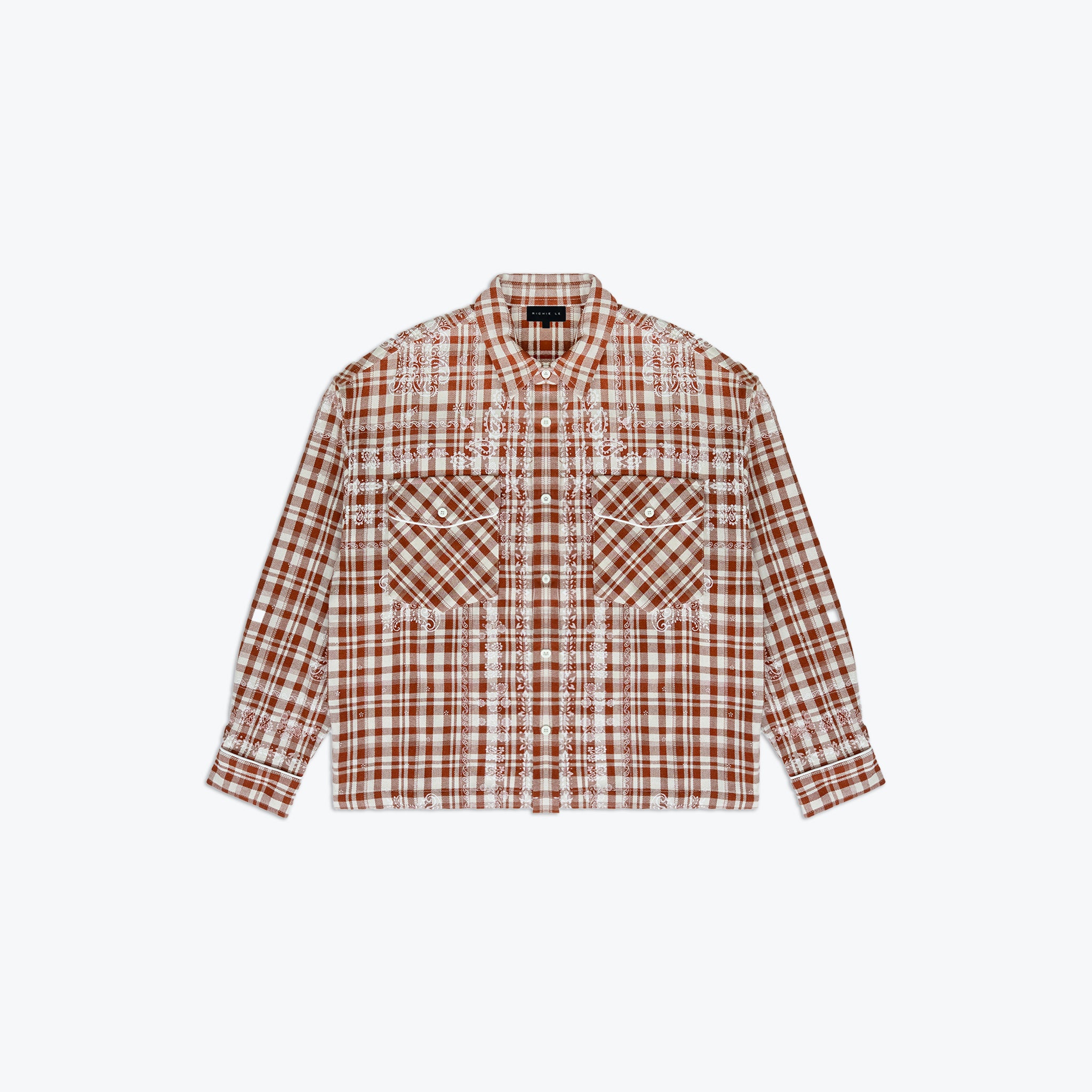 WESTERN FLANNEL - BRICK