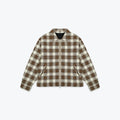 ANGEL FLANNEL JACKET - BROWN