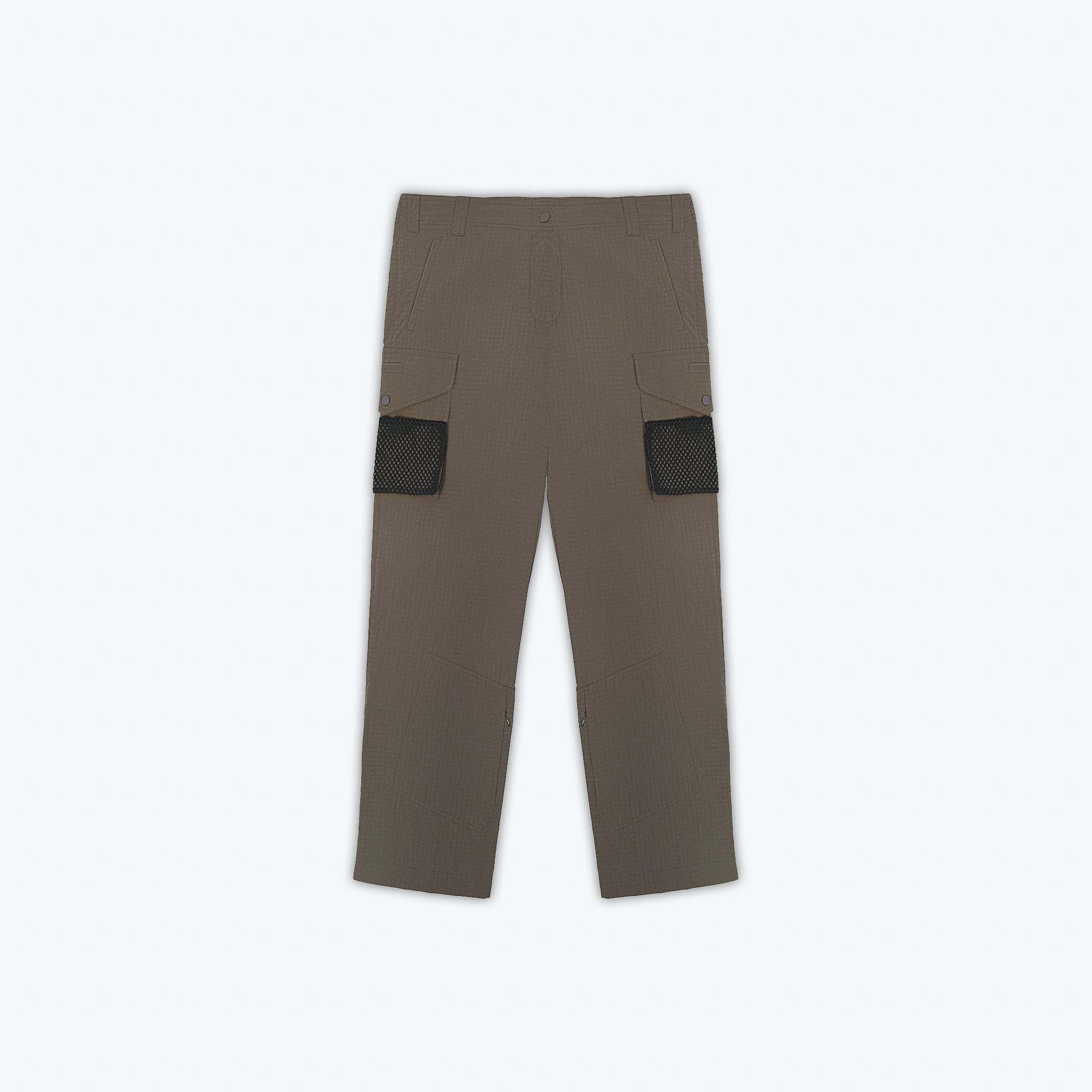 NYLON CARGO PANT - BROWN