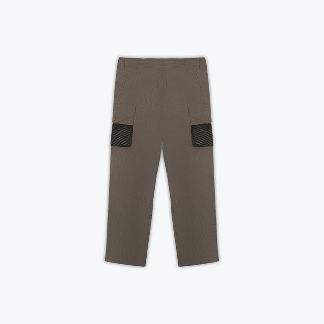 NYLON CARGO PANT - ARMY BROWN