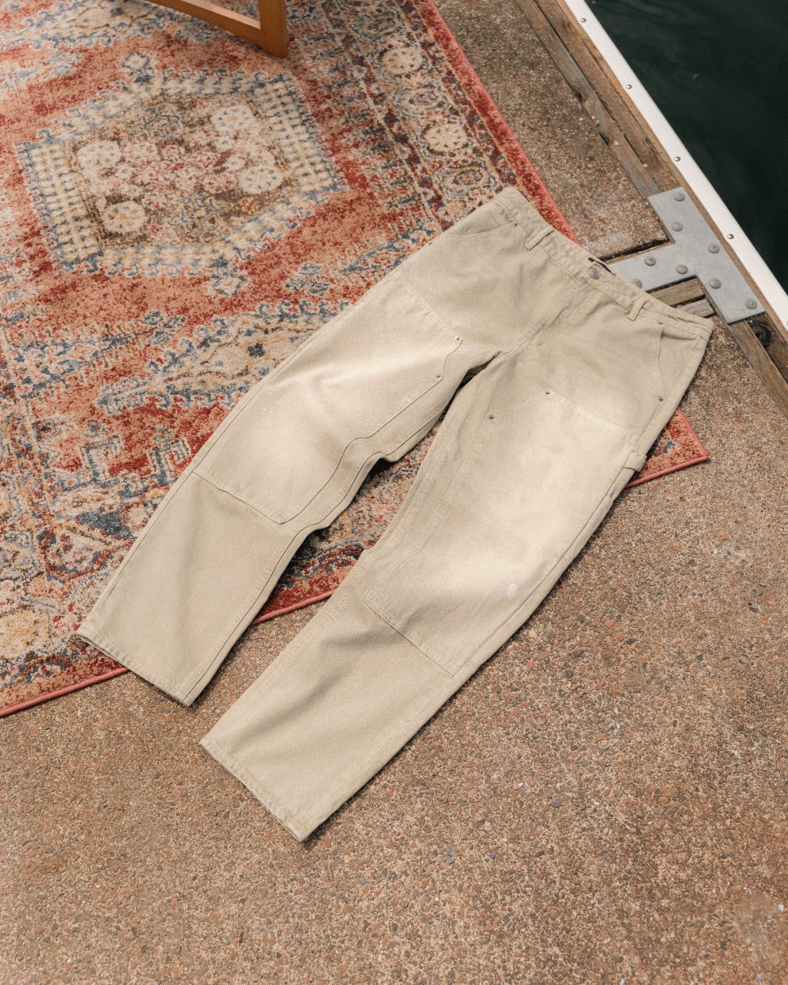 VINTAGE CARPENTER PANT - SAND STONE