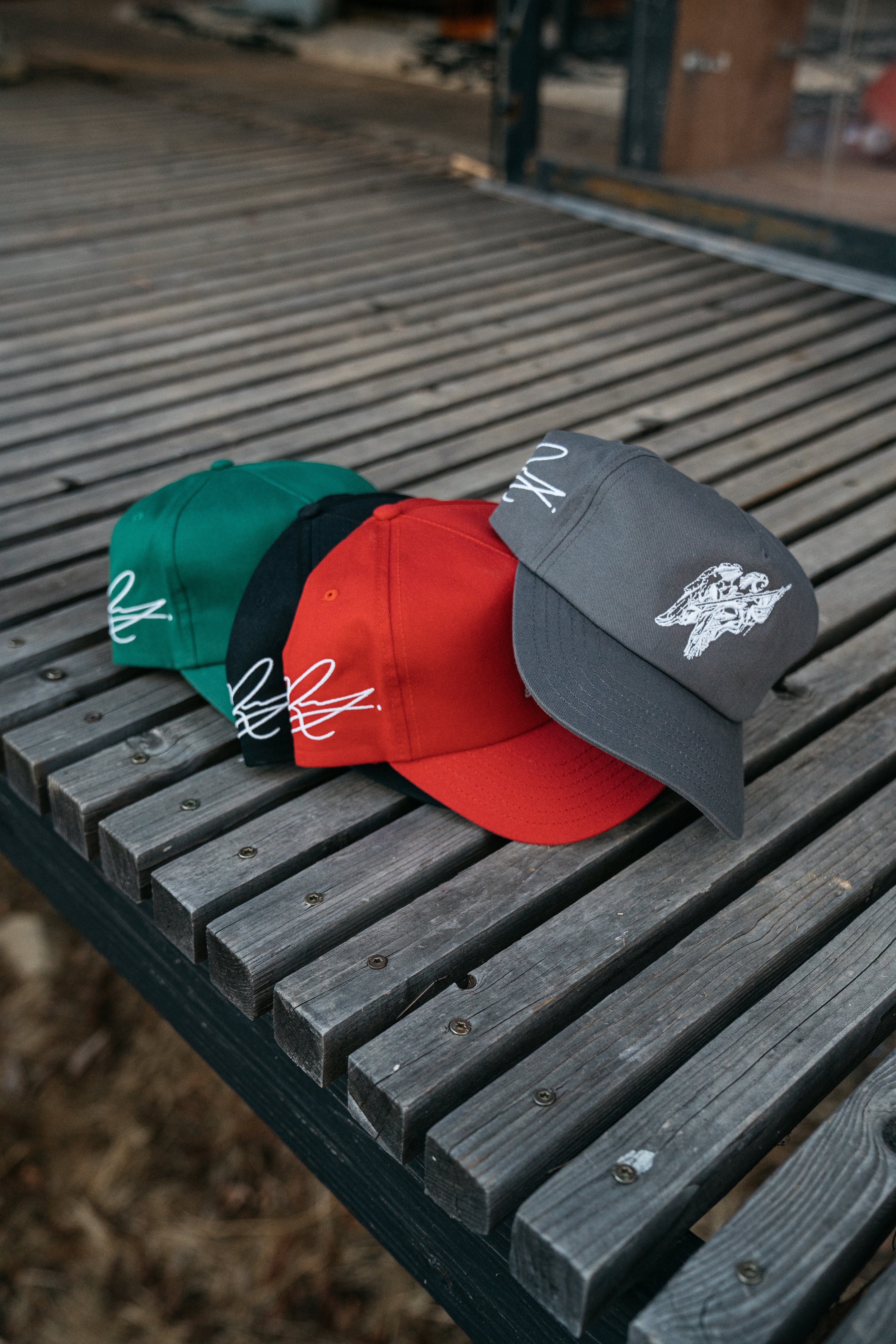 UNSTRUCTURED 5 PANEL ANGEL HAT - KELLY GREEN