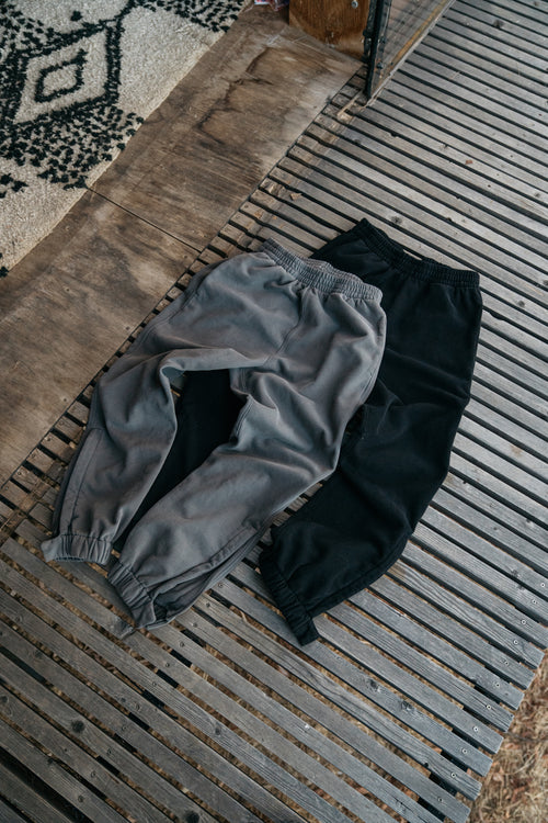 UTILITY SWEATPANT - WASH BLACK