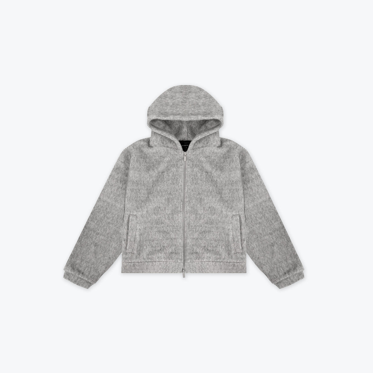 MOHAIR HOODIE - LIGHT GREY – RICHIE LE COLLECTION