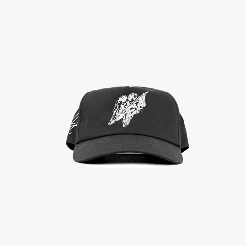 UNSTRUCTURED 5 PANEL ANGEL HAT - CHARCOAL GREY