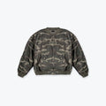 BOMBER FLIGHT JACKET - VINTAGE CAMO