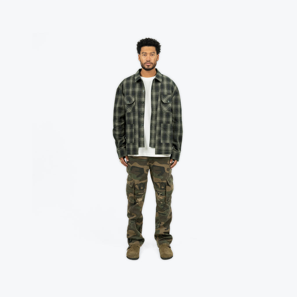 VINTAGE FLANNEL - GREEN