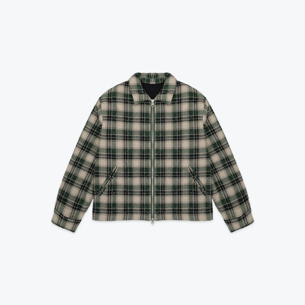 ANGEL FLANNEL JACKET - GREEN