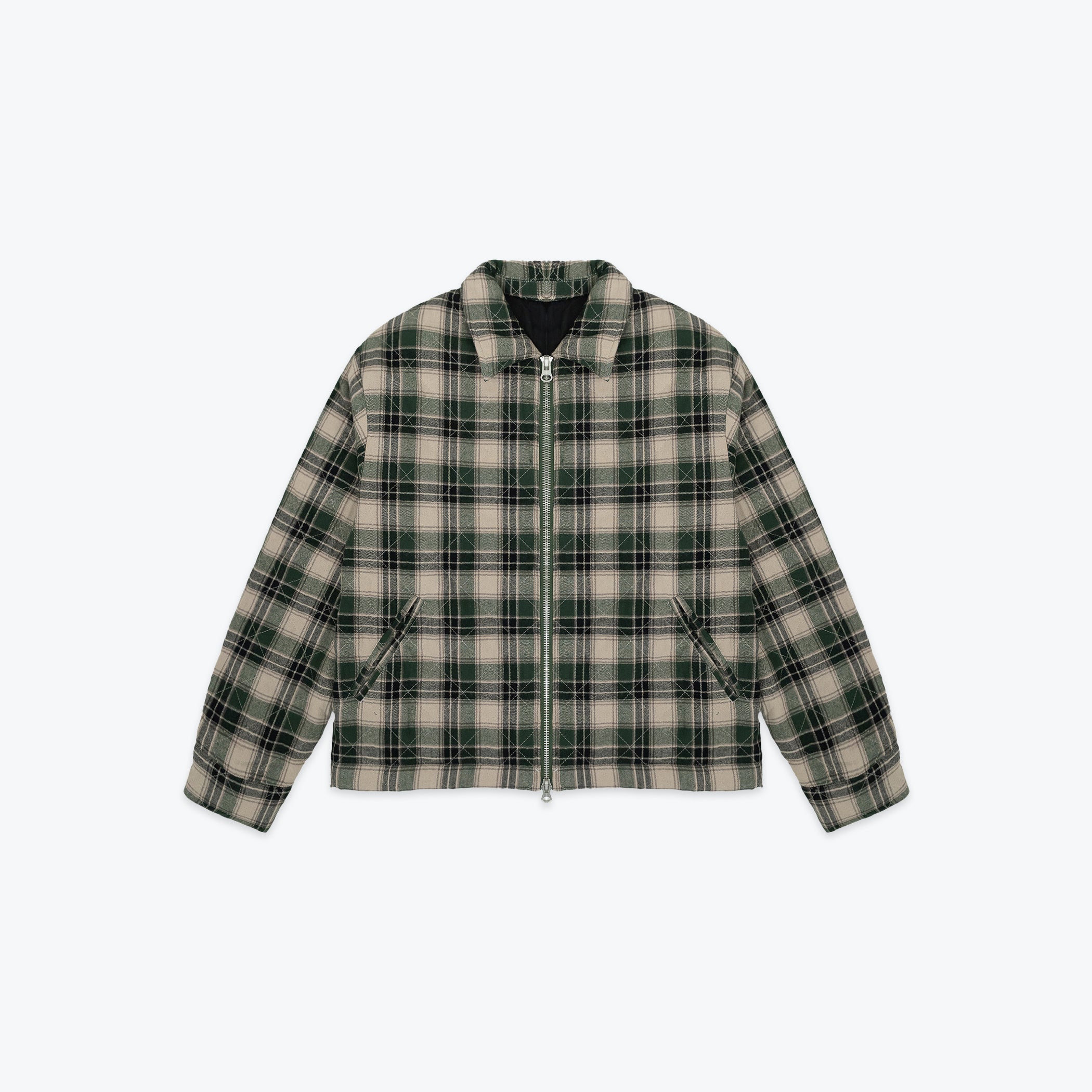 ANGEL FLANNEL JACKET - GREEN