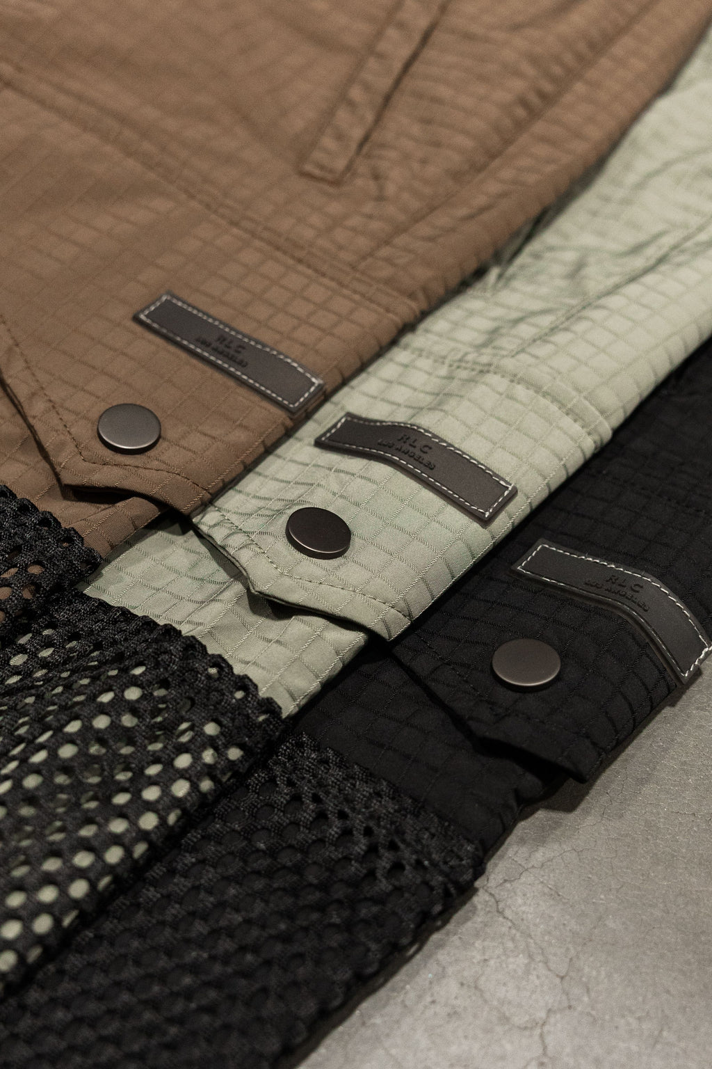 NYLON RIPSTOP CARGO PANT - BLACK