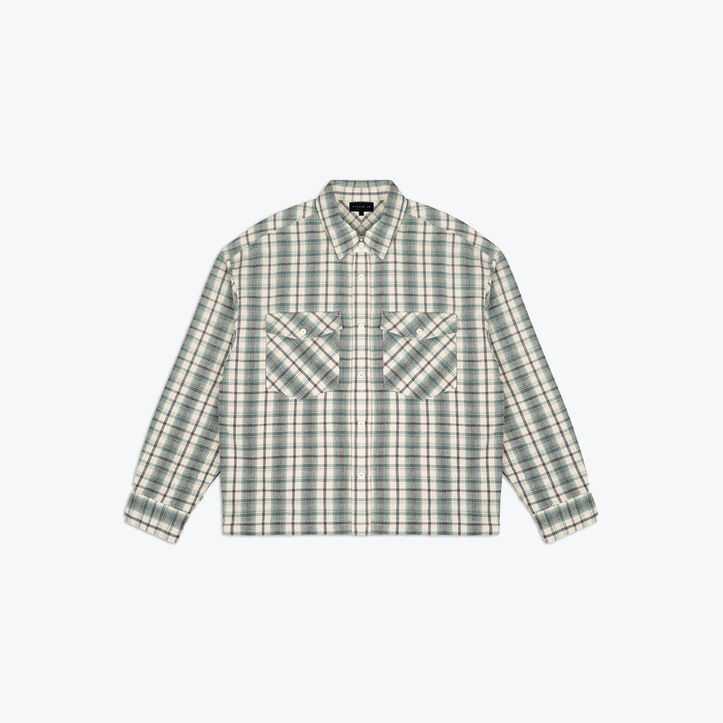 RELAXED FLANNEL - MINT