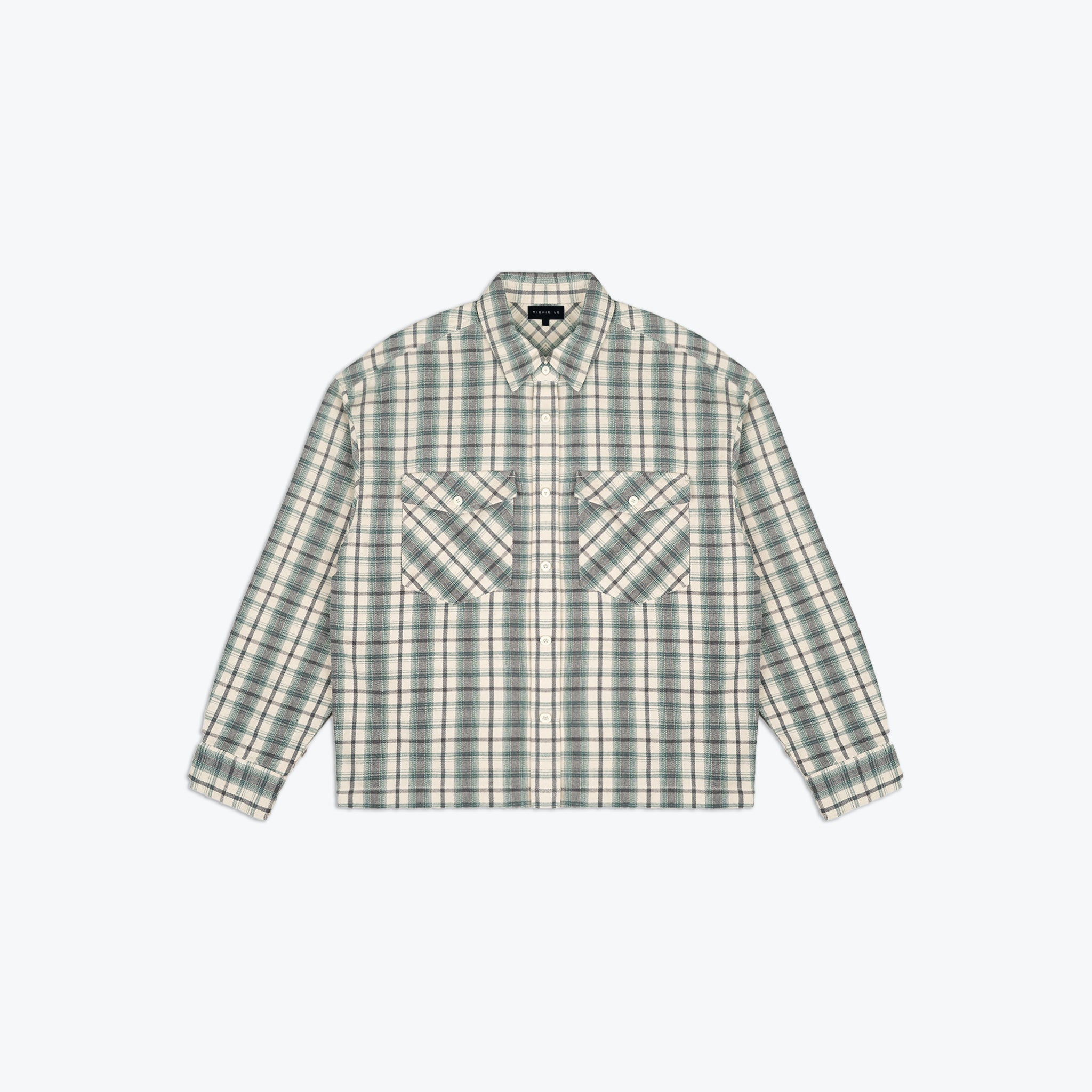 RELAXED FLANNEL - MINT
