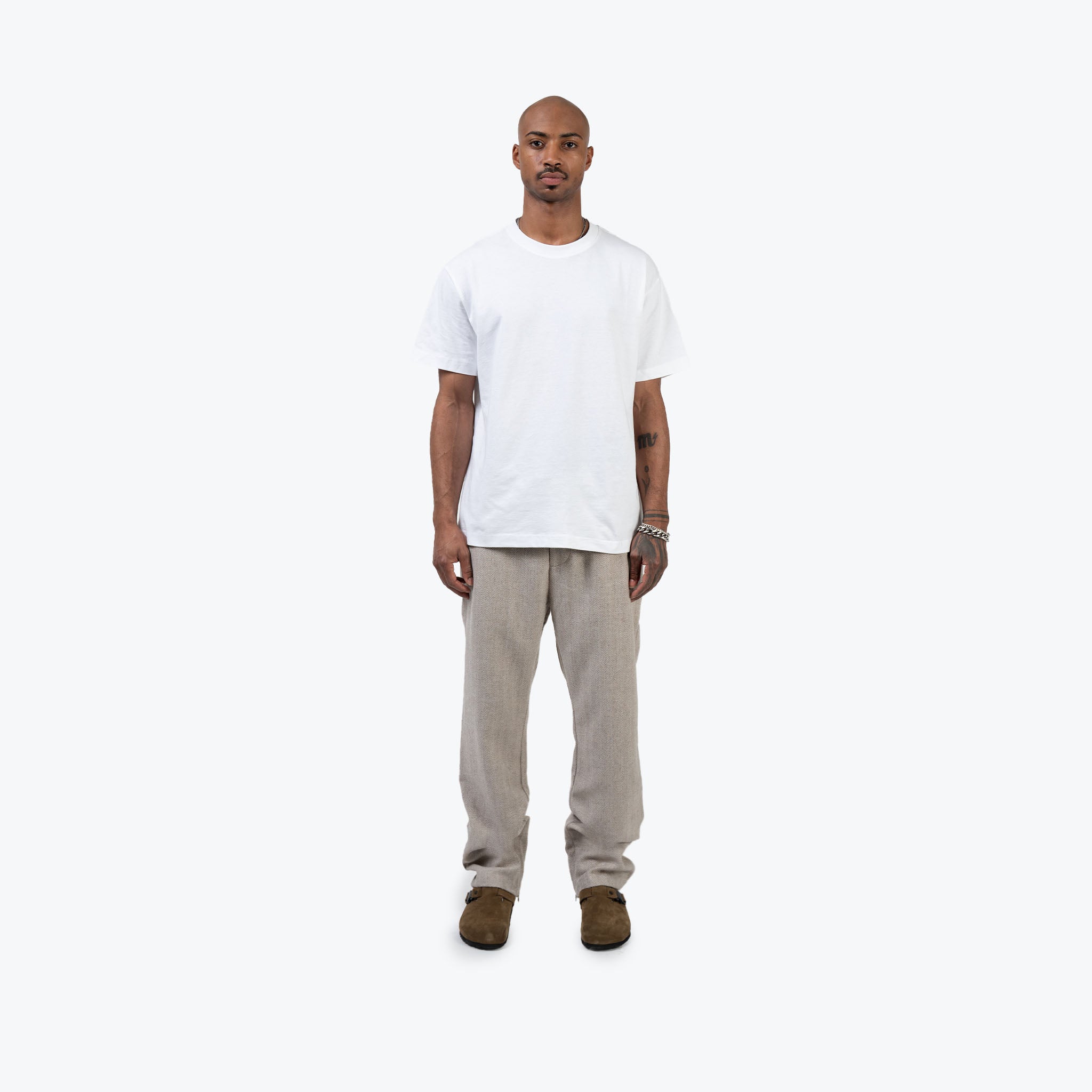 TWEED TROUSER PANT - SAIL