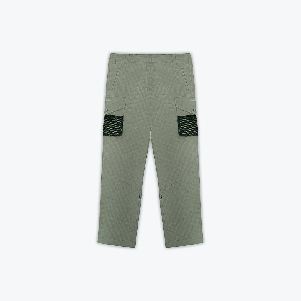 NYLON CARGO PANT - NATURAL