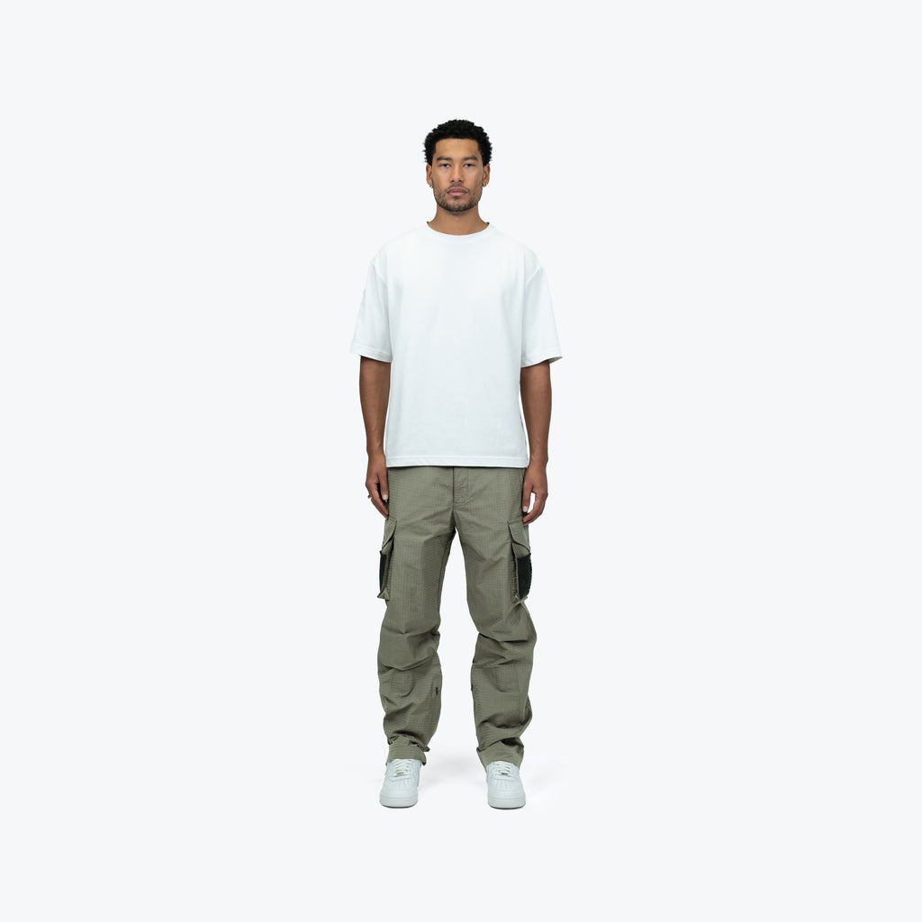 NYLON CARGO PANT - NATURAL