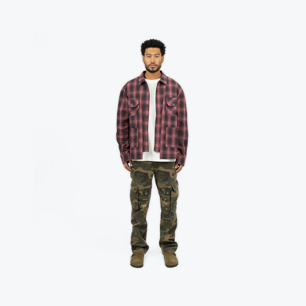 VINTAGE FLANNEL - RED