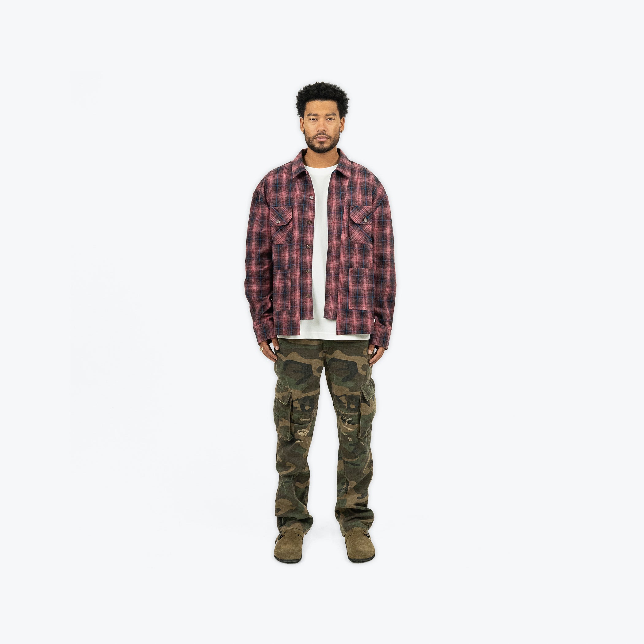 VINTAGE FLANNEL - RED