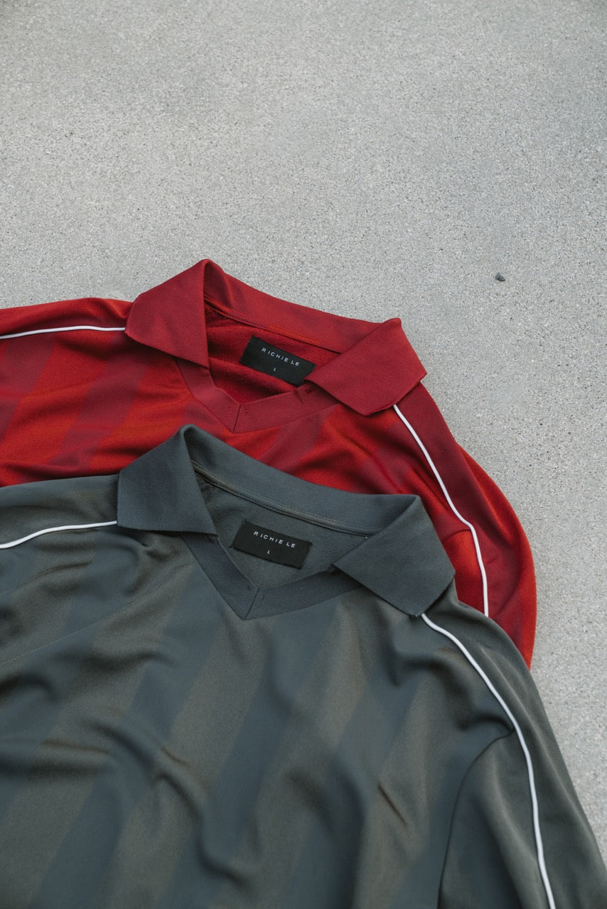 JERSEY DAILY LONG SLEEVE - WINE