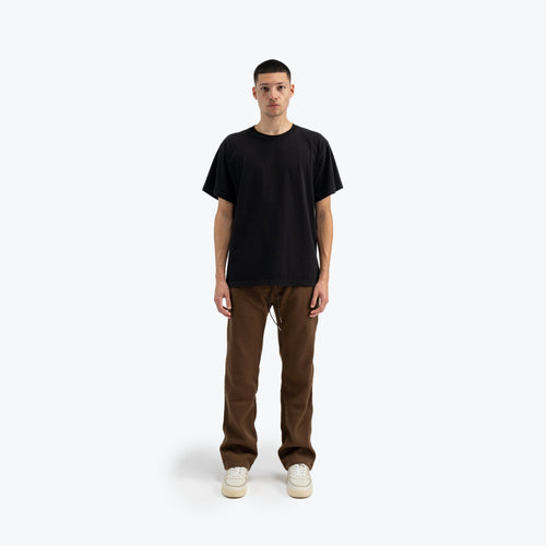 RELAXED FLEECE PANT - BROWN – RICHIE LE COLLECTION