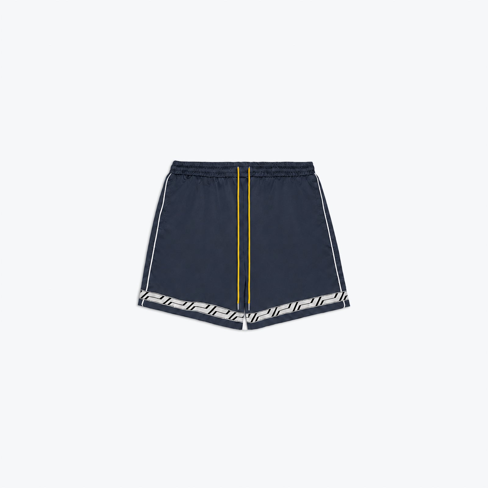 SIGNATURE SATIN SHORTS - NAVY