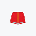 SIGNATURE SATIN SHORTS - RED