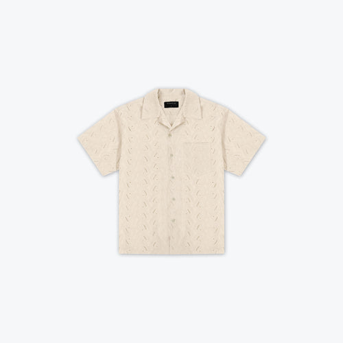 PAISLEY RESORT SHIRT - SAND