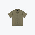 PAISLEY RESORT SHIRT - OLIVE