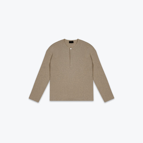 DAILY THERMAL LS SHIRT - TAUPE