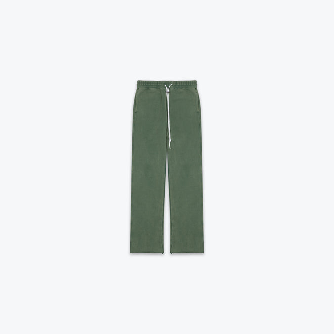 RELAXED DRAPE SWEATPANT - FOREST IVY GREEN