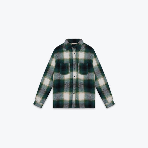 BRUSHED FLANNEL - GREEN