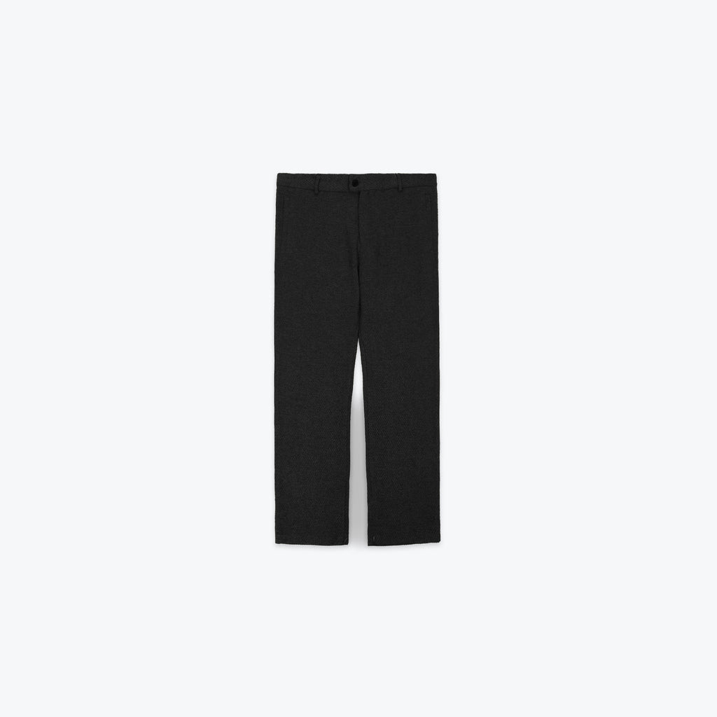 TWEED PANTS - BLACK