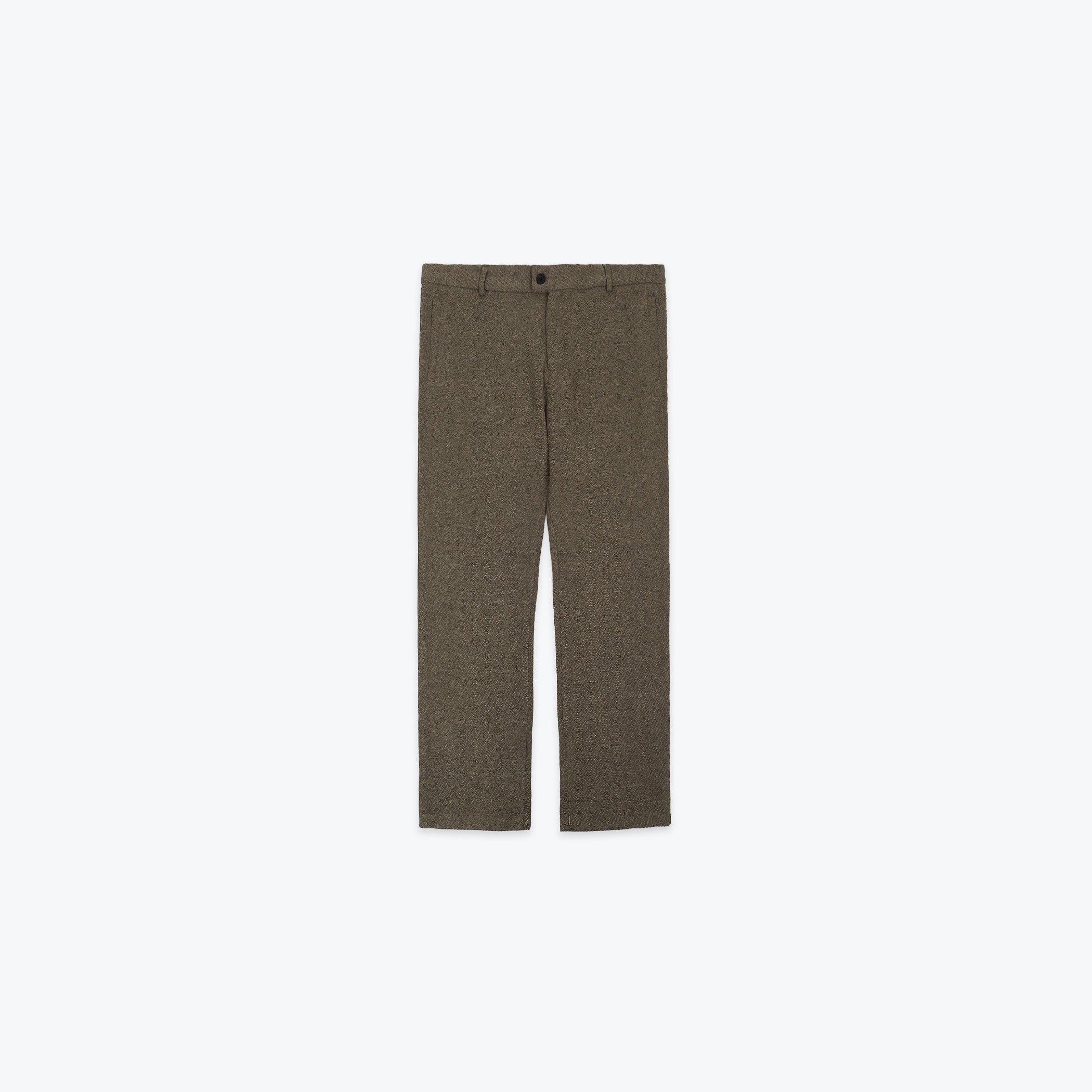 TWEED PANTS - TAUPE