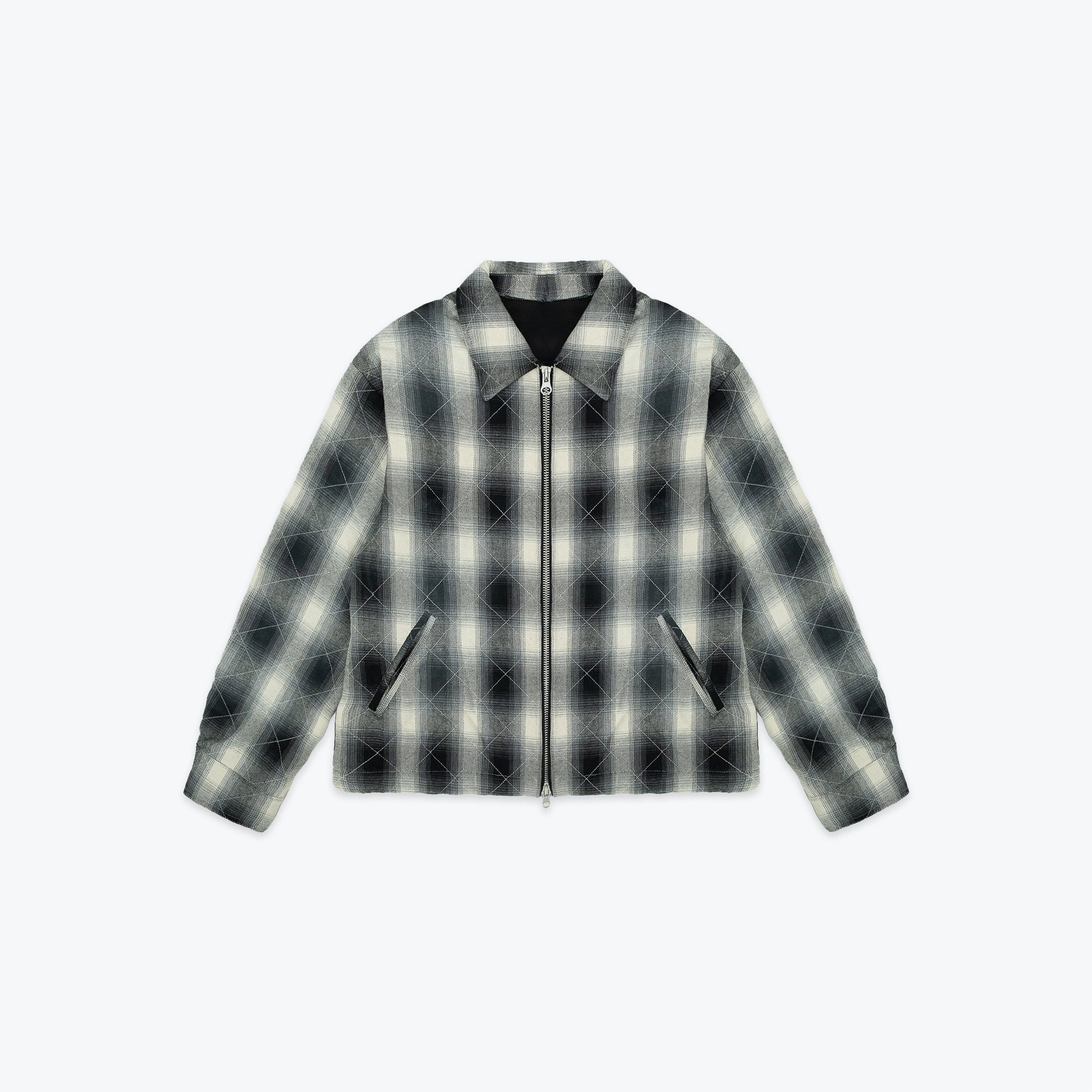 ANGEL FLANNEL JACKET - BLACK