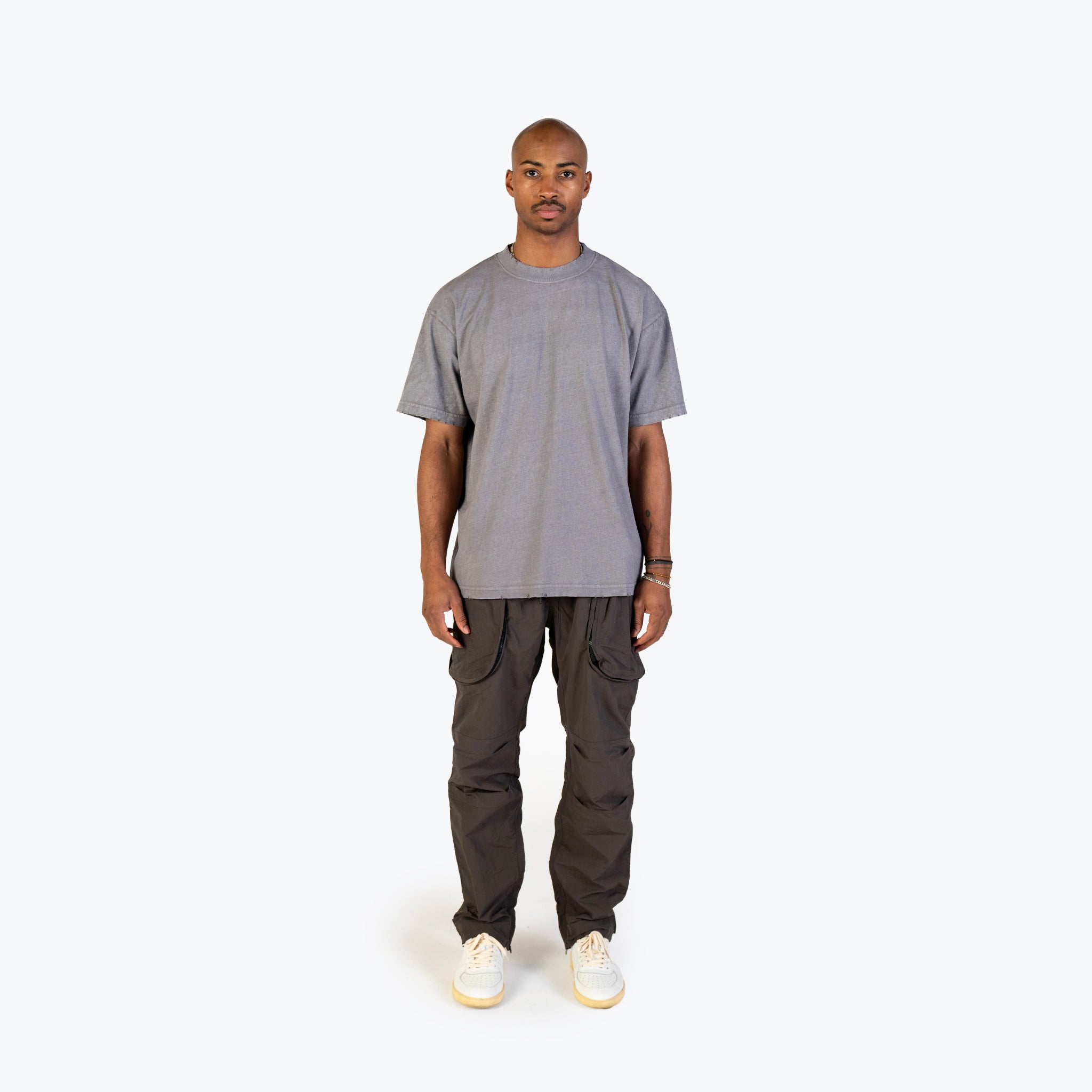 NYLON UTILITY PANT - CHARCOAL GREY – RICHIE LE COLLECTION