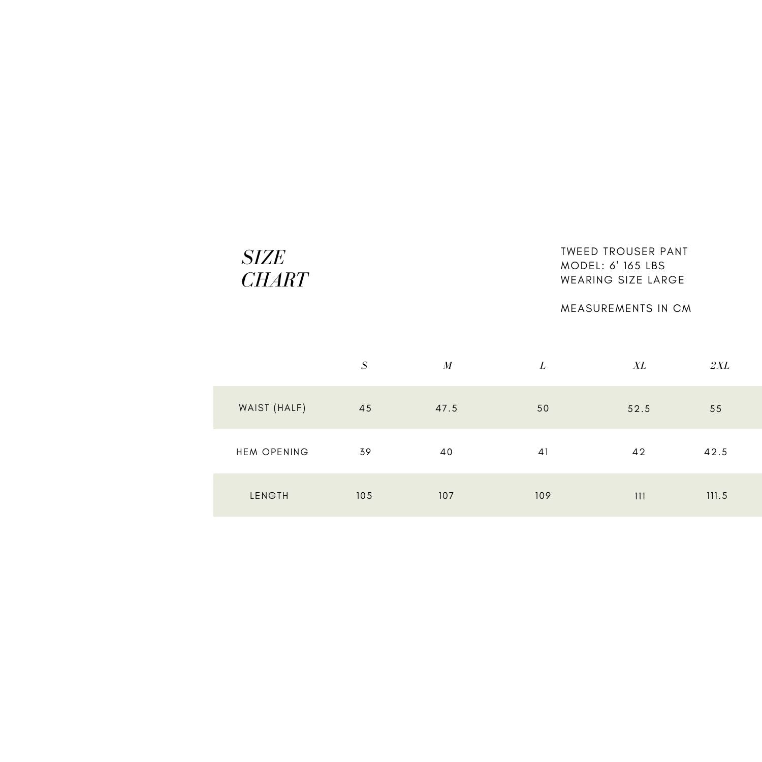 TWEED TROUSER PANT - CHARCOAL