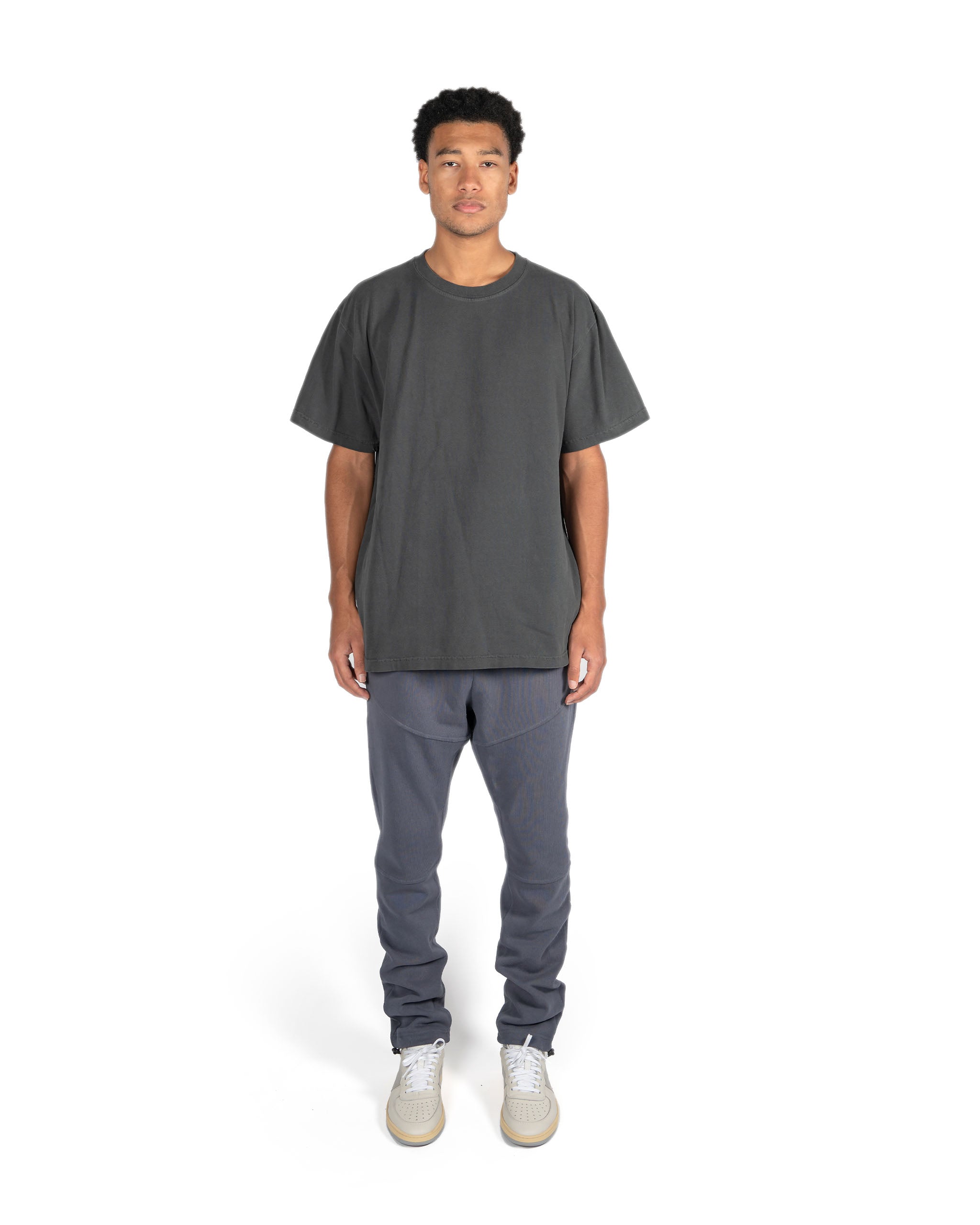 CORDED DAILY SWEATPANTS - SLATE BLUE – RICHIE LE