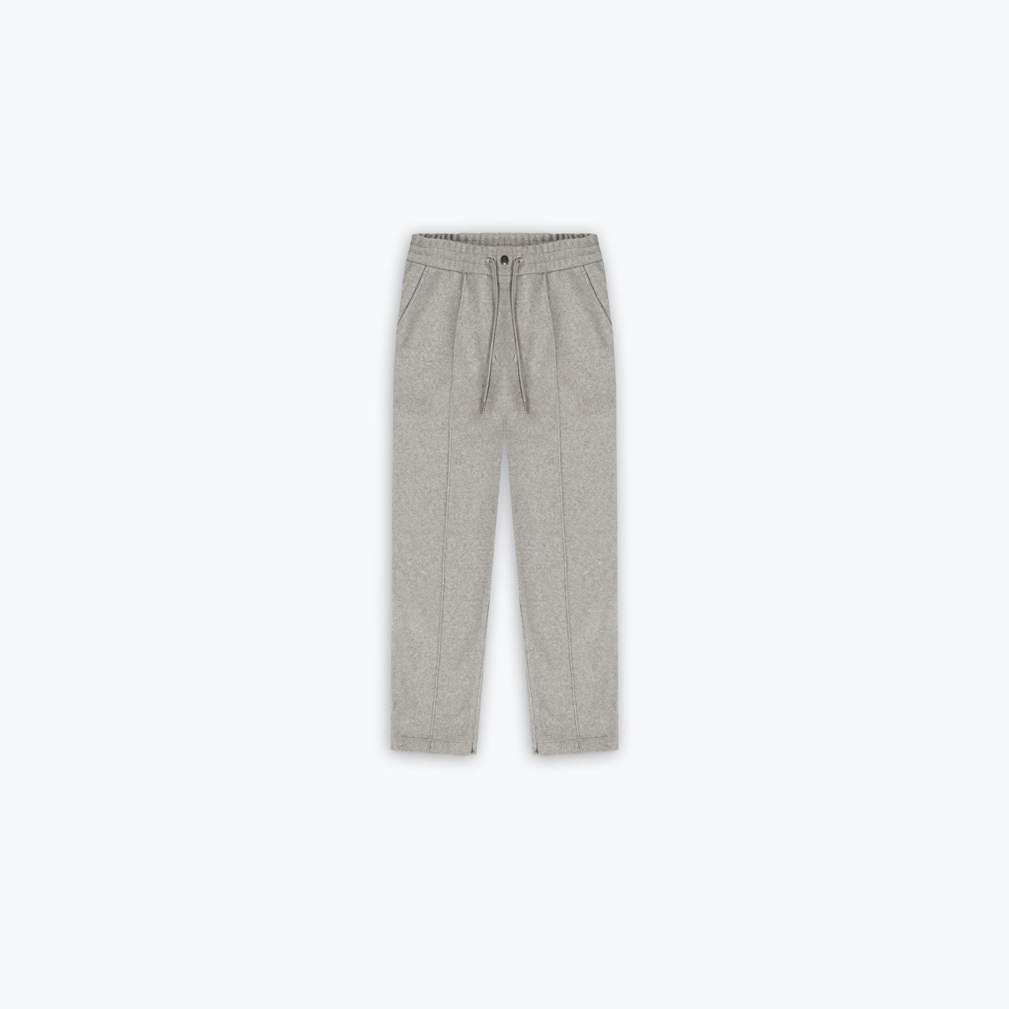 PLEATED SWEATPANT - HEATHER GREY – RICHIE LE COLLECTION